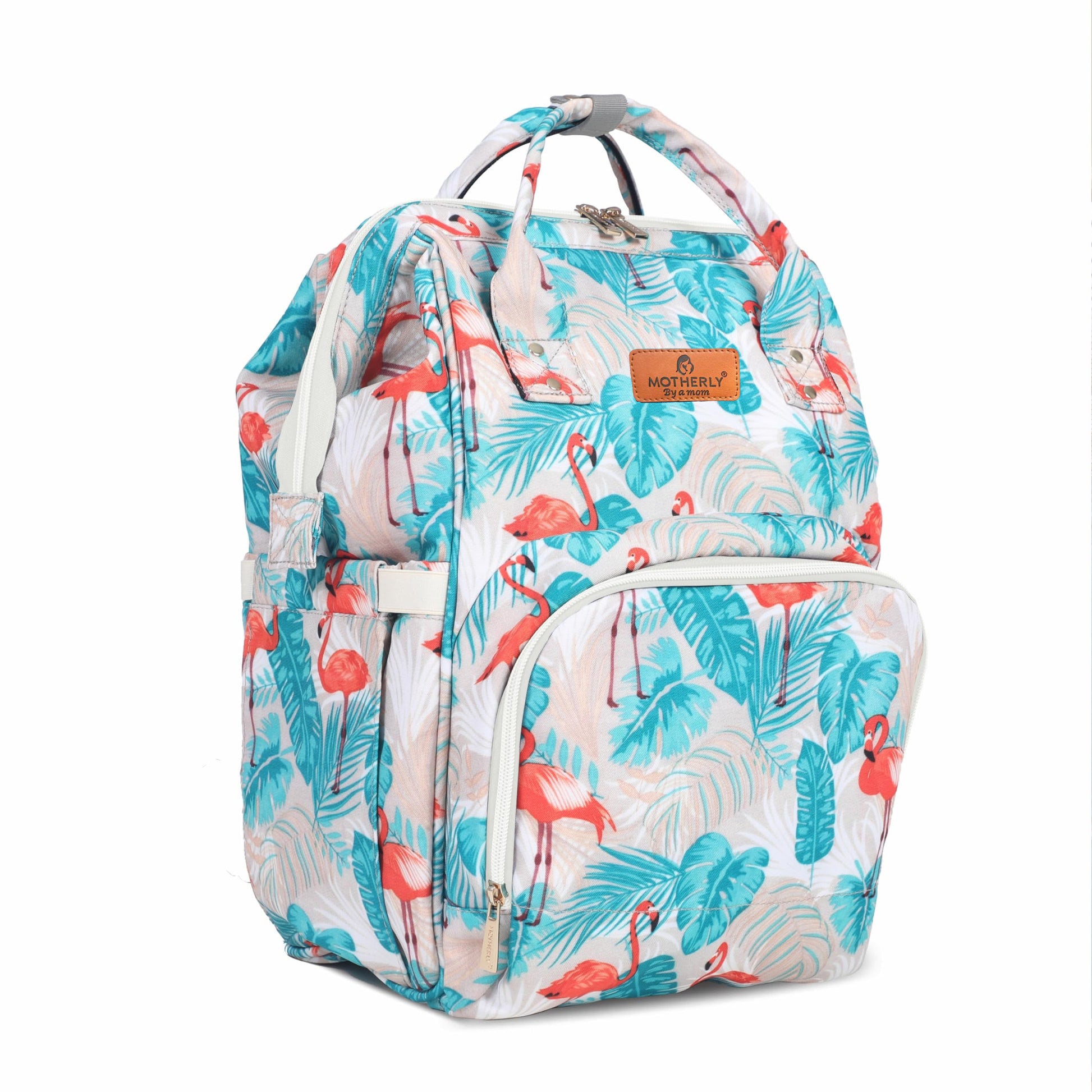 Motherly Elegant Diaper Bag for Moms – Water-Resistant Maternity & Travel Bag with Multiple Pockets & Warranty