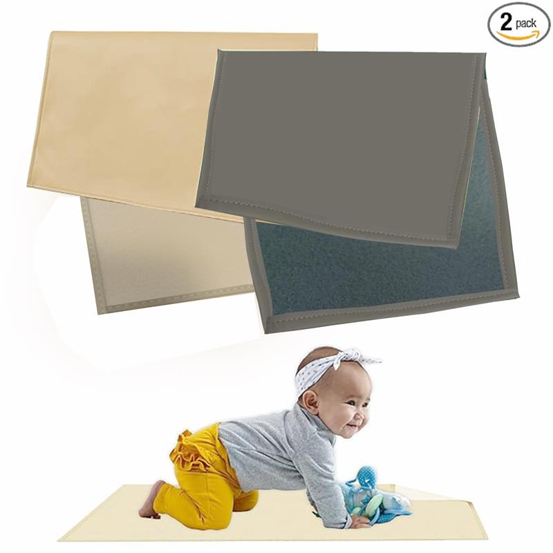 Motherly Premium Baby Mat Combo for Diaper Change and Oil Massage, Diaper Changing Mat & Massage Mat, Reusable Portable Changing Pad, Bed Protector Sleeping Mattress for Boys & Girls - MOTHERLY