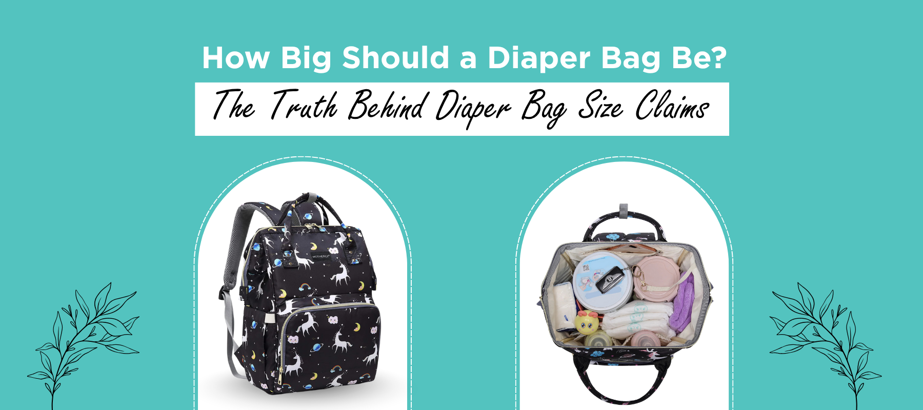 How Big Should a Diaper Bag Be? The Truth Behind Diaper Bag Size Claims