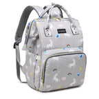 Motherly Patented Diaper Bag Backpack for Moms | Waterproof Baby Travel & Maternity Bag | Spacious Nappy Bag with Insulated Bottle Pockets & Warranty  (Elegant Series)