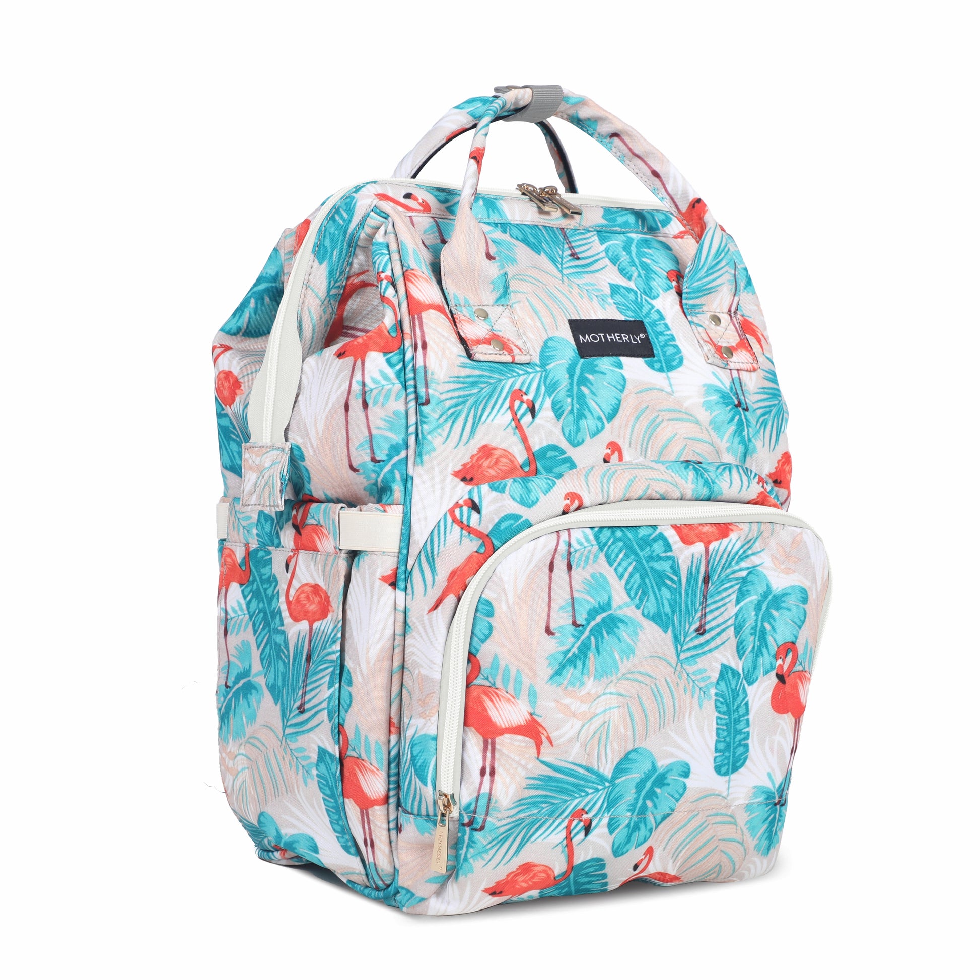 Motherly Elegant Diaper Bag for Mothers for Travel, Maternity Bag for Newborn Baby, Mothers Travelling Bag, Multipocket Water Resistant Baby Bag, Hospital Bag for Moms with Warranty