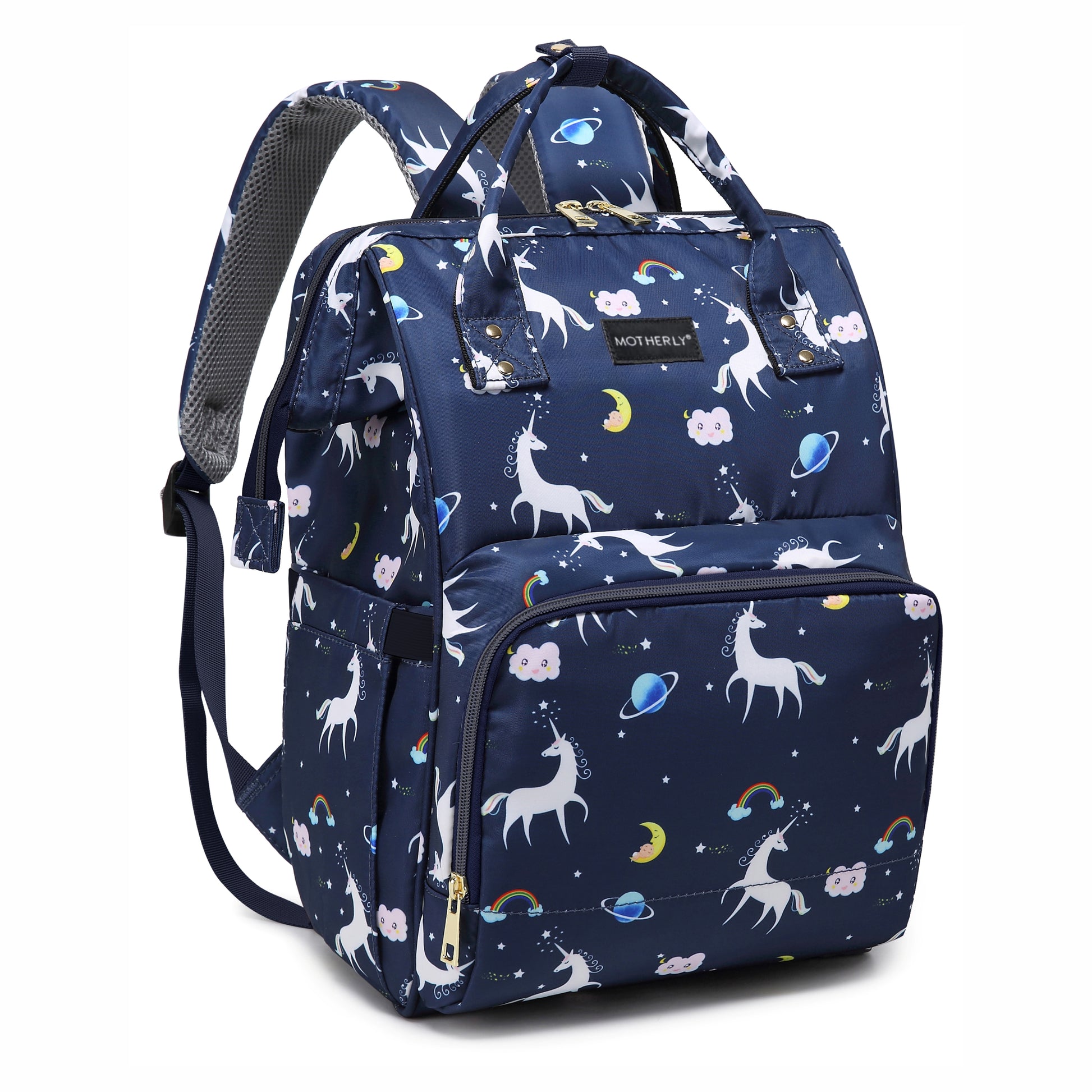 Motherly Elegant Diaper Bag for Mothers for Travel, Maternity Bag for Newborn Baby, Mothers Travelling Bag, Multipocket Water Resistant Baby Bag, Hospital Bag for Moms with Warranty