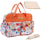 Motherly Grace Diaper Bag for Moms | Waterproof Maternity & Baby Travel Bag with Changing Mat | Large Capacity Hospital Bag for Newborn Essentials
