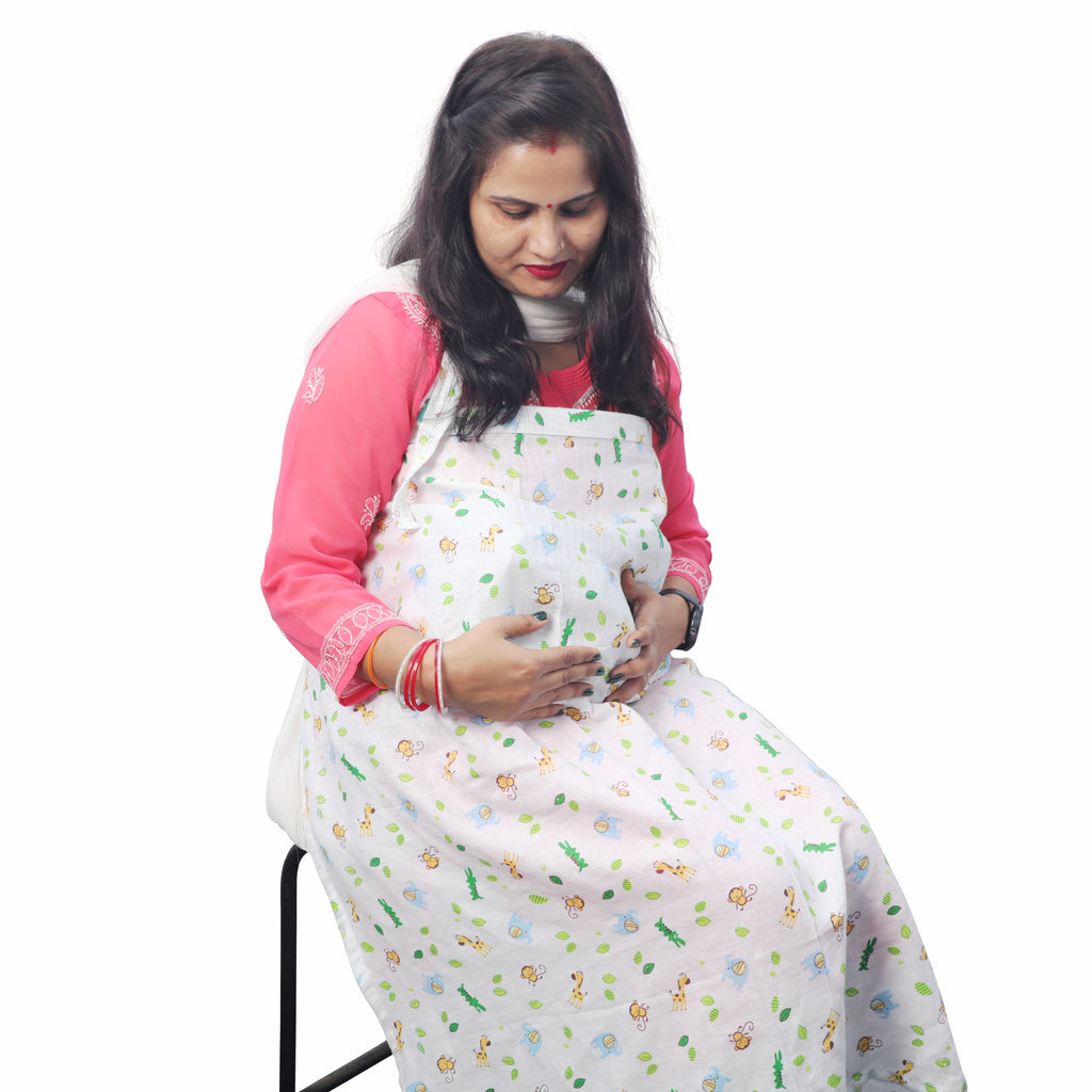 Motherly Nursing Breastfeeding Cover Scarf Cloth- Breast Feeding shawl - MOTHERLY