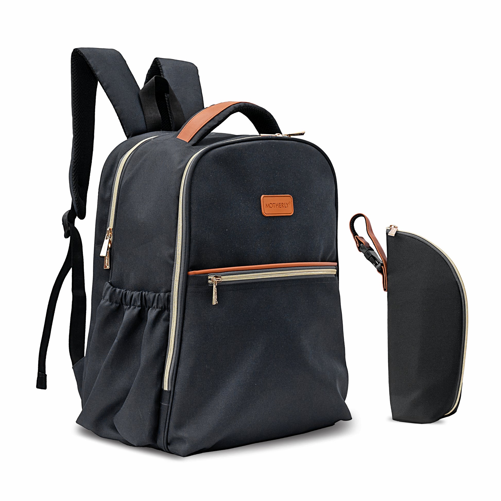 Motherly Laptop Diaper Bag for Mothers for Travel, Maternity Bag for Newborn Baby, Mothers Travelling Bag, Multi Pocket Water Resistant Baby Bag, Hospital Bag for moms with Warranty and Offers - MOTHERLY