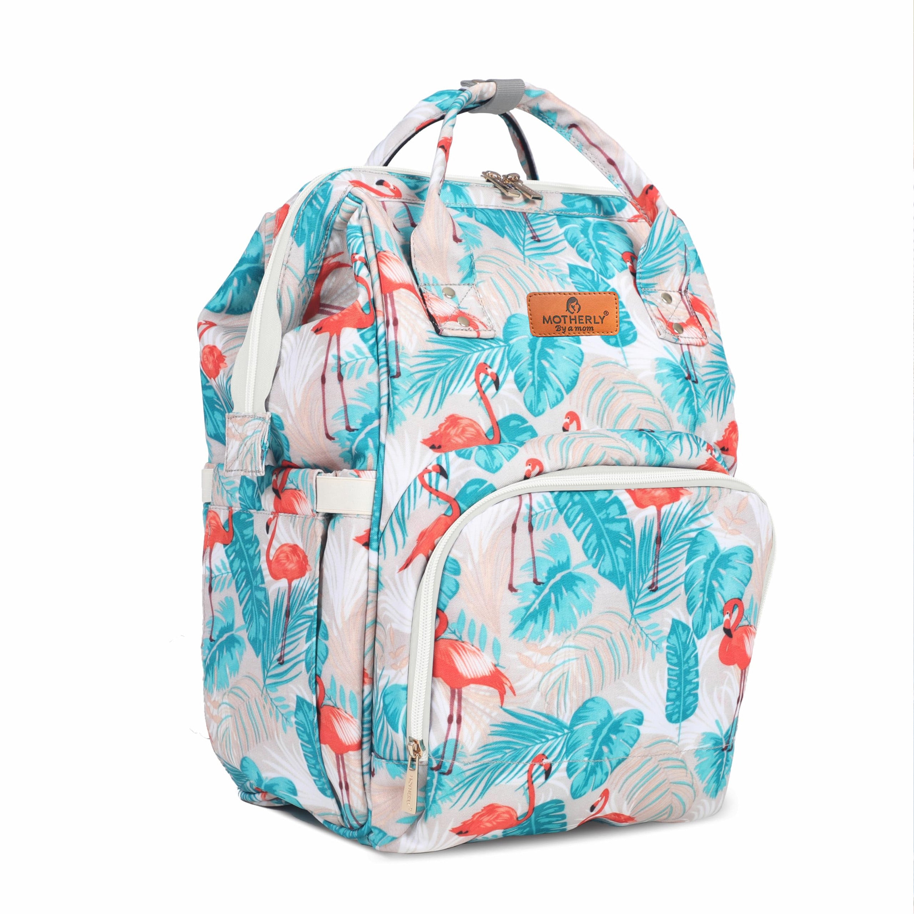 Motherly Elegant Diaper Bag for Moms – Water-Resistant Maternity & Travel Bag with Multiple Pockets & Warranty