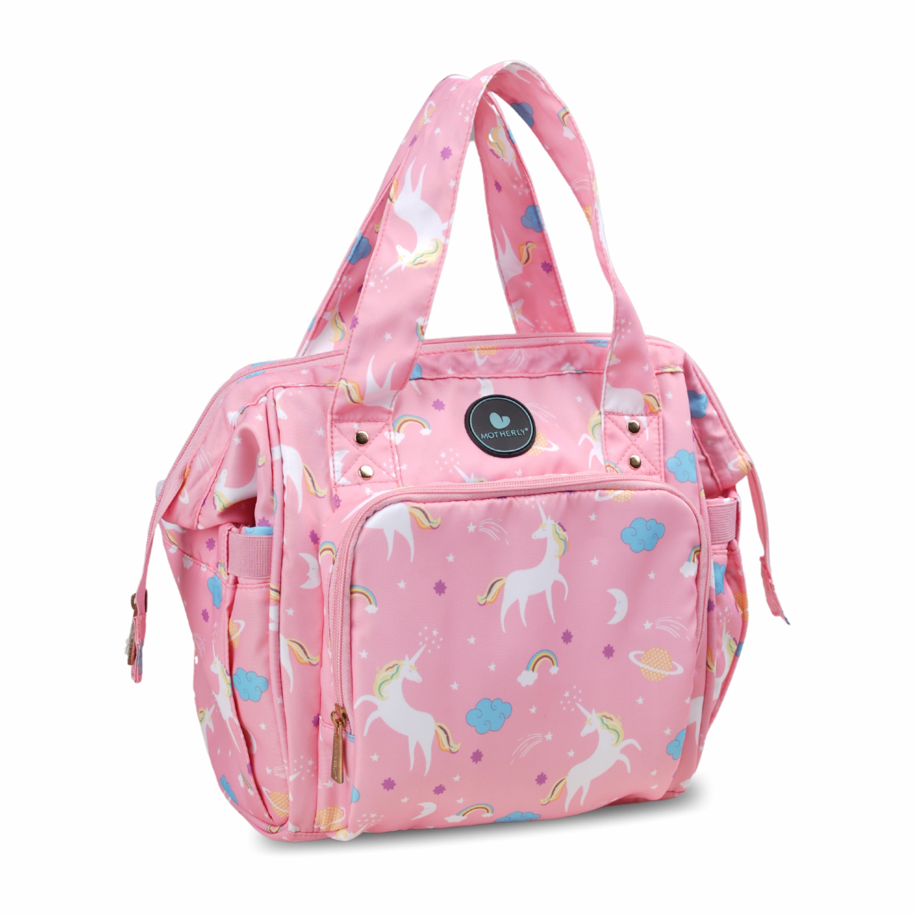Motherly Mini Diaper Bag for Mothers | Small Diaper handbag for mom for travel