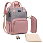 Motherly Crown Diaper Bag for Mothers for Travel with Mat, Stroller Hook, Bottle Cover/Multipocket Baby Bag/Water-resistant Diaper bags for mom/Maternity Bags for Mother and Baby - MOTHERLY