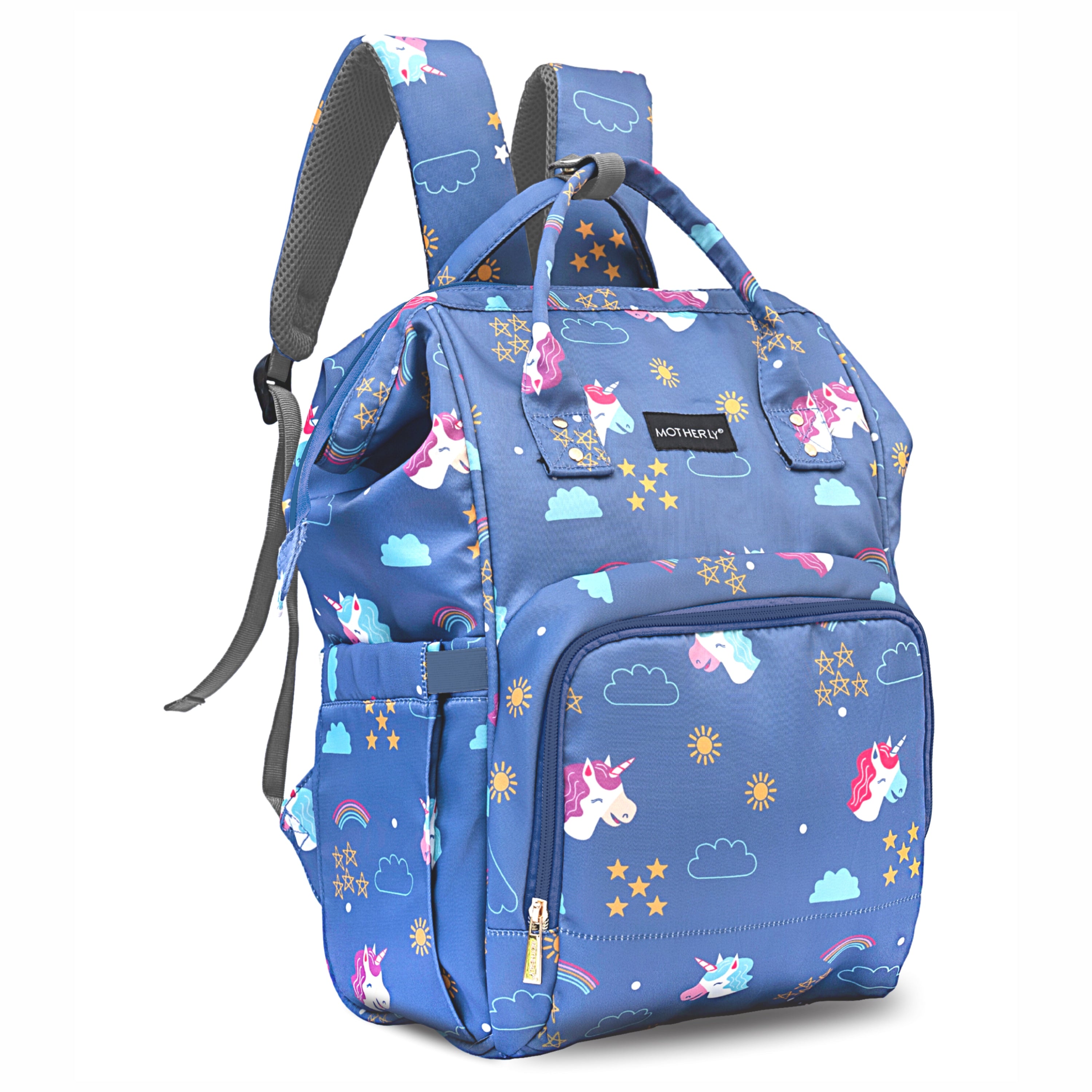 Motherly Elegant Diaper Bag for Mothers for Travel, Maternity Bag for Newborn Baby, Mothers Travelling Bag, Multipocket Water Resistant Baby Bag, Hospital Bag for Moms with Warranty - MOTHERLY