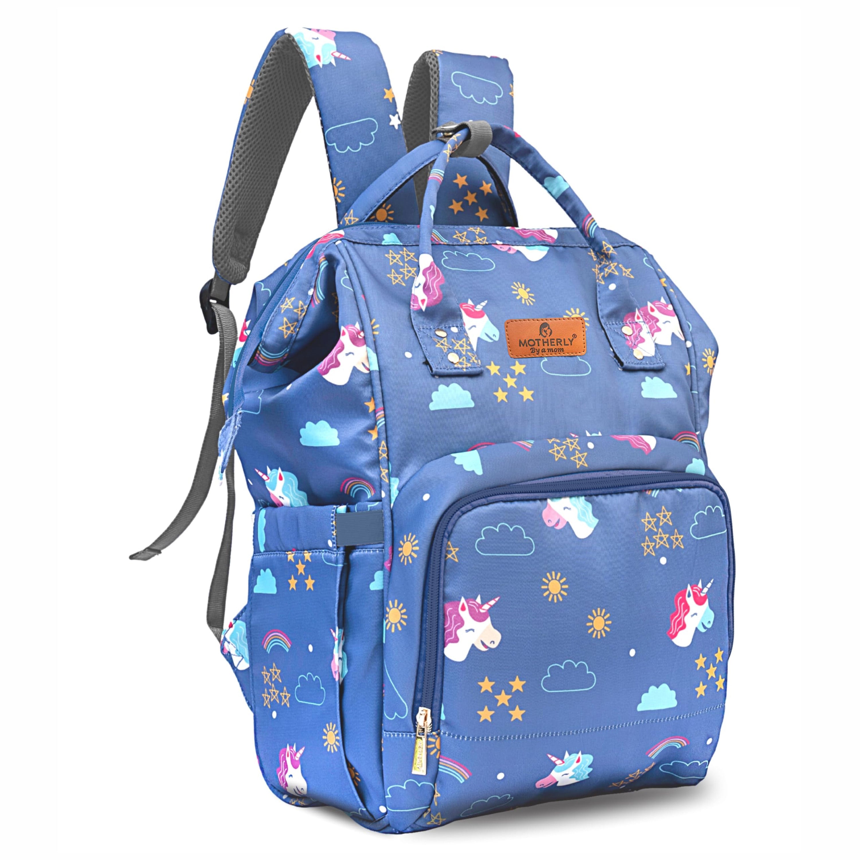 Motherly Elegant Diaper Bag for Moms – Water-Resistant Maternity & Travel Bag with Multiple Pockets & Warranty