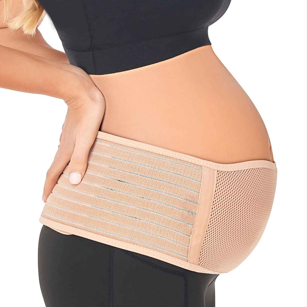 Motherly Maternity Belly Support Belt (Pre-Pregnancy-Type1, Grey, Free Size)