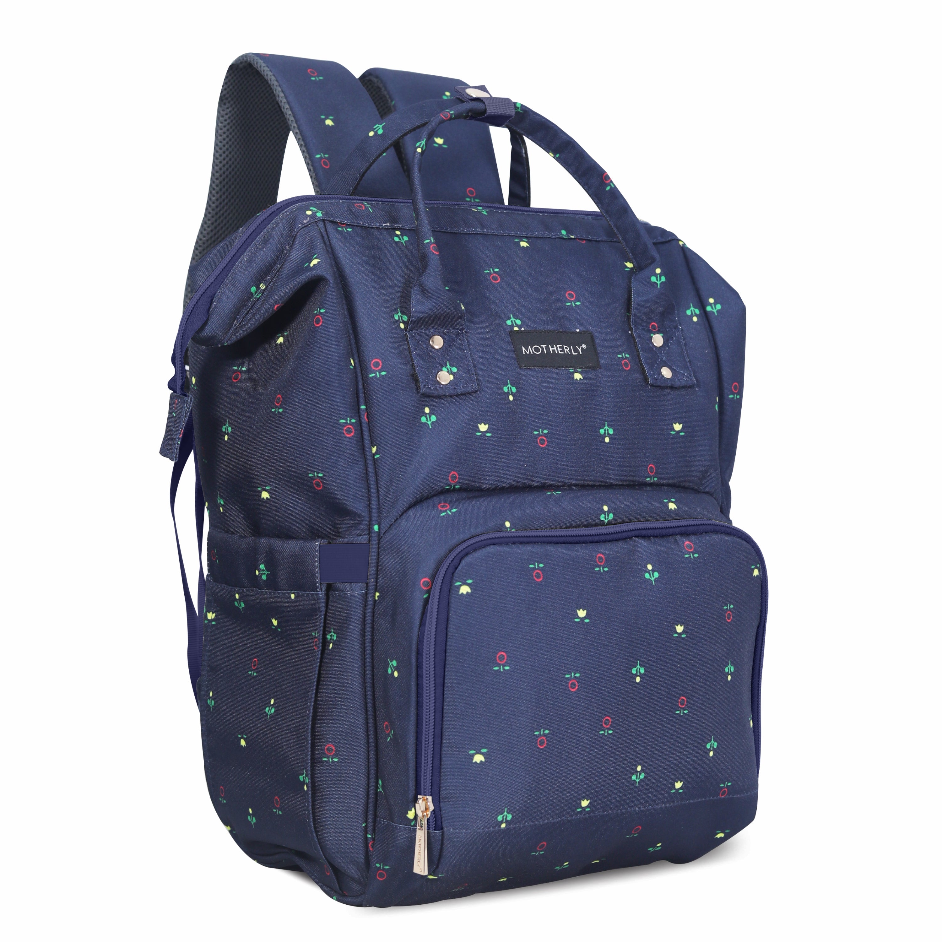 Motherly Elegant Diaper Bag for Mothers for Travel, Maternity Bag for Newborn Baby, Mothers Travelling Bag, Multipocket Water Resistant Baby Bag, Hospital Bag for Moms with Warranty - MOTHERLY