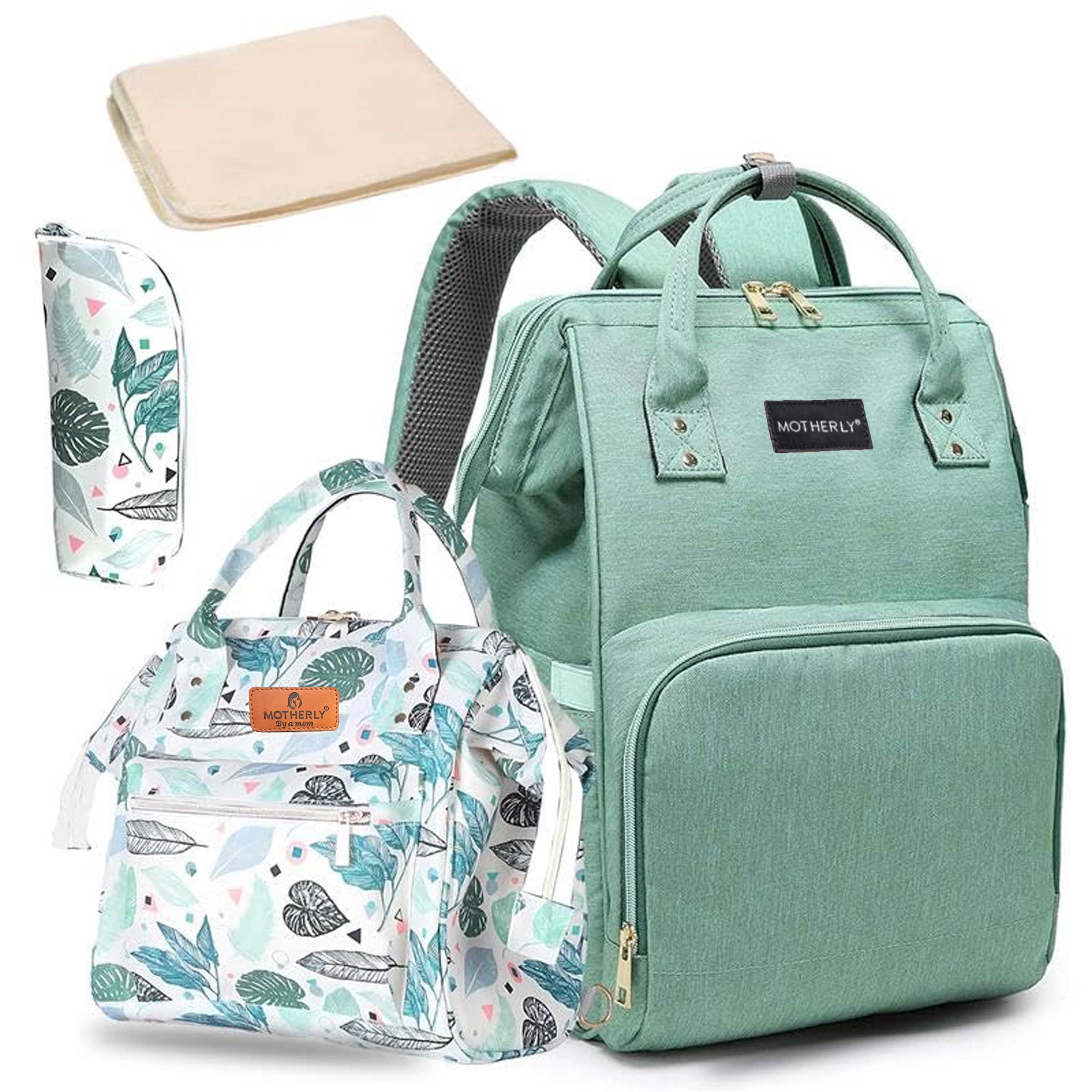 Motherly Everyday Diaper Bag – Travel & Maternity Bag for Moms