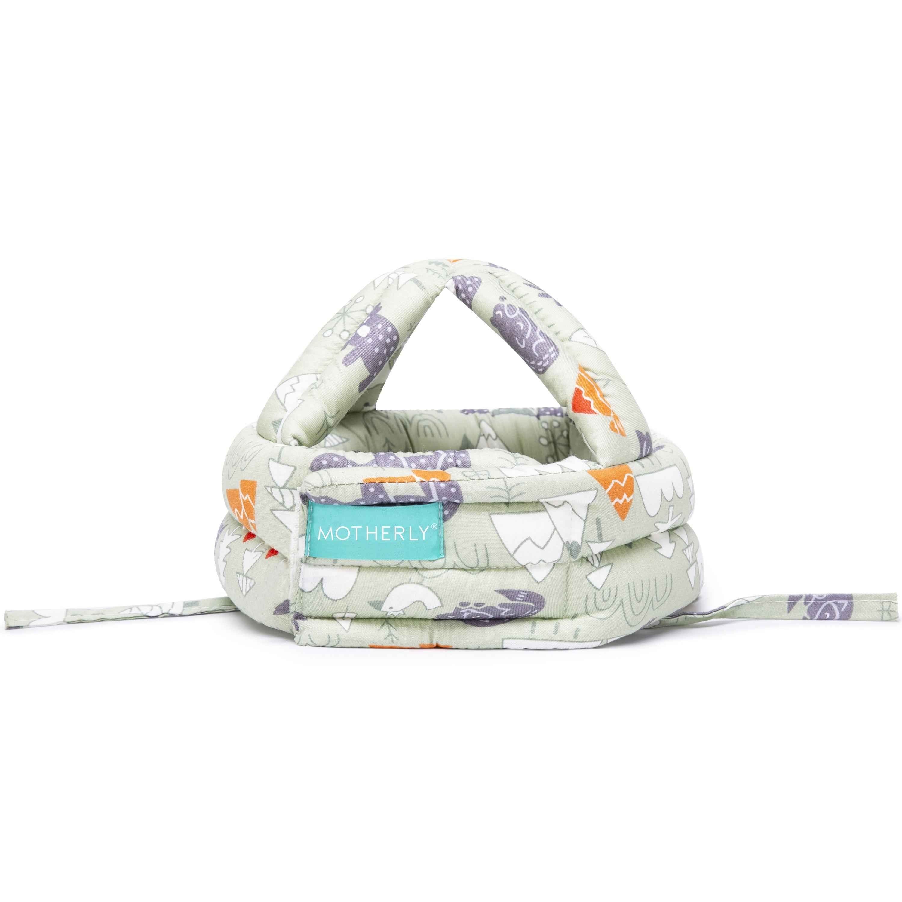 Safety Baby Helmet - Green Forest