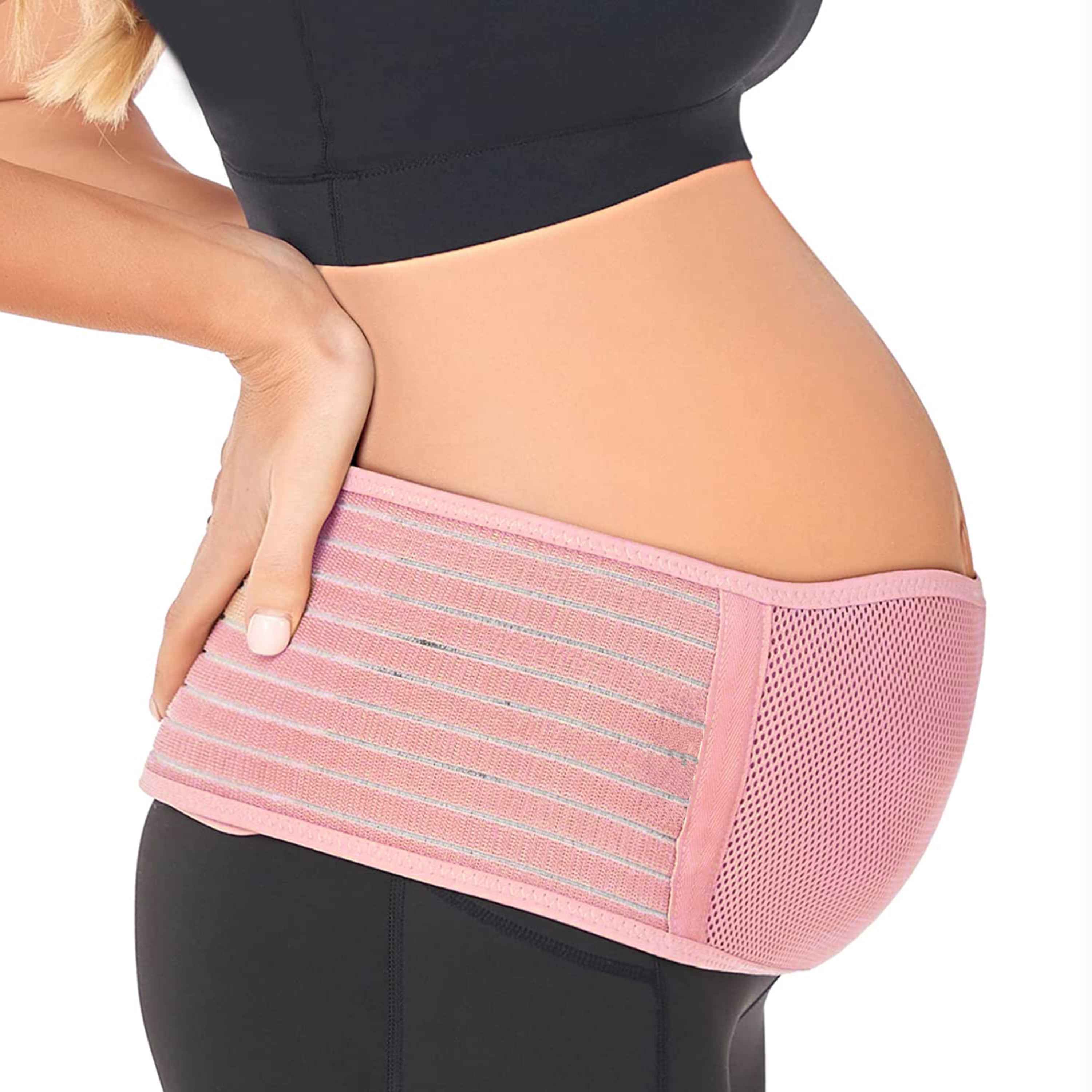 Motherly Maternity Belly Support Belt (Pre-Pregnancy-Type1, Grey, Free Size)