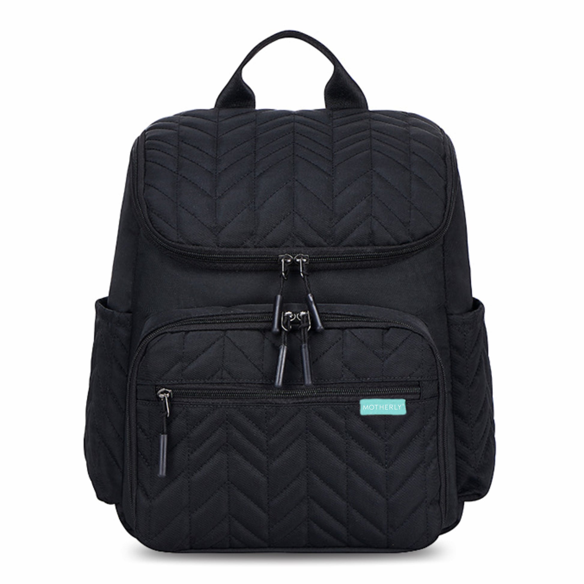 Motherly Baby Diaper Bag for Mothers specious and large travel diaper bags for Mom for travel |6 Month Warranty |(Black) - MOTHERLY