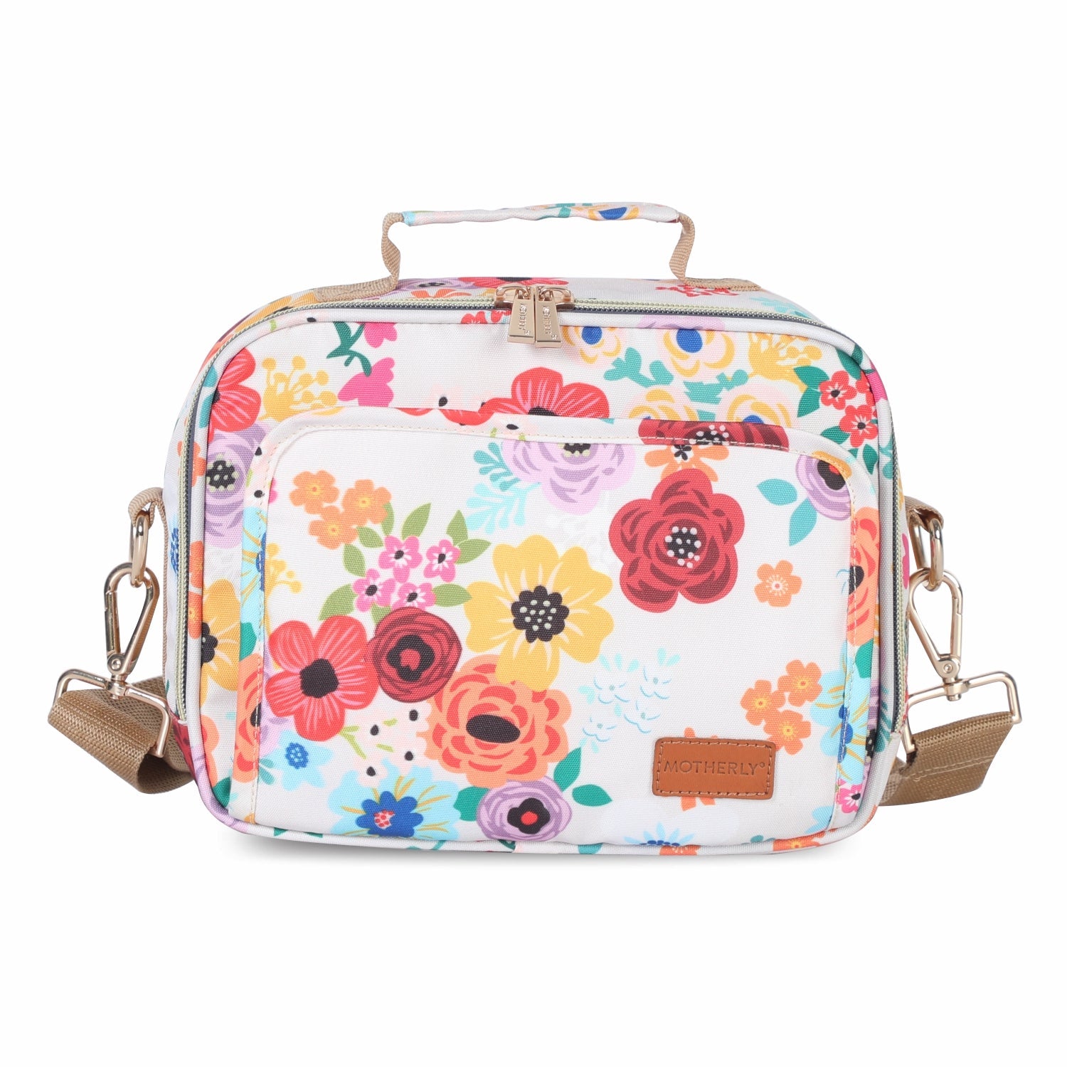 Motherly Mini Diaper Bag for Moms (Unicorn Blue) – Water-Resistant Travel & Maternity Handbag with Multiple Pockets