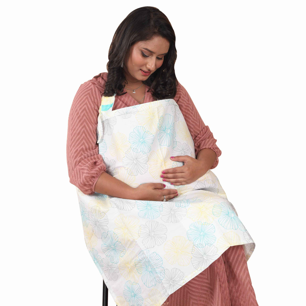 Care Cave Nursing Scarf - Pattern-011