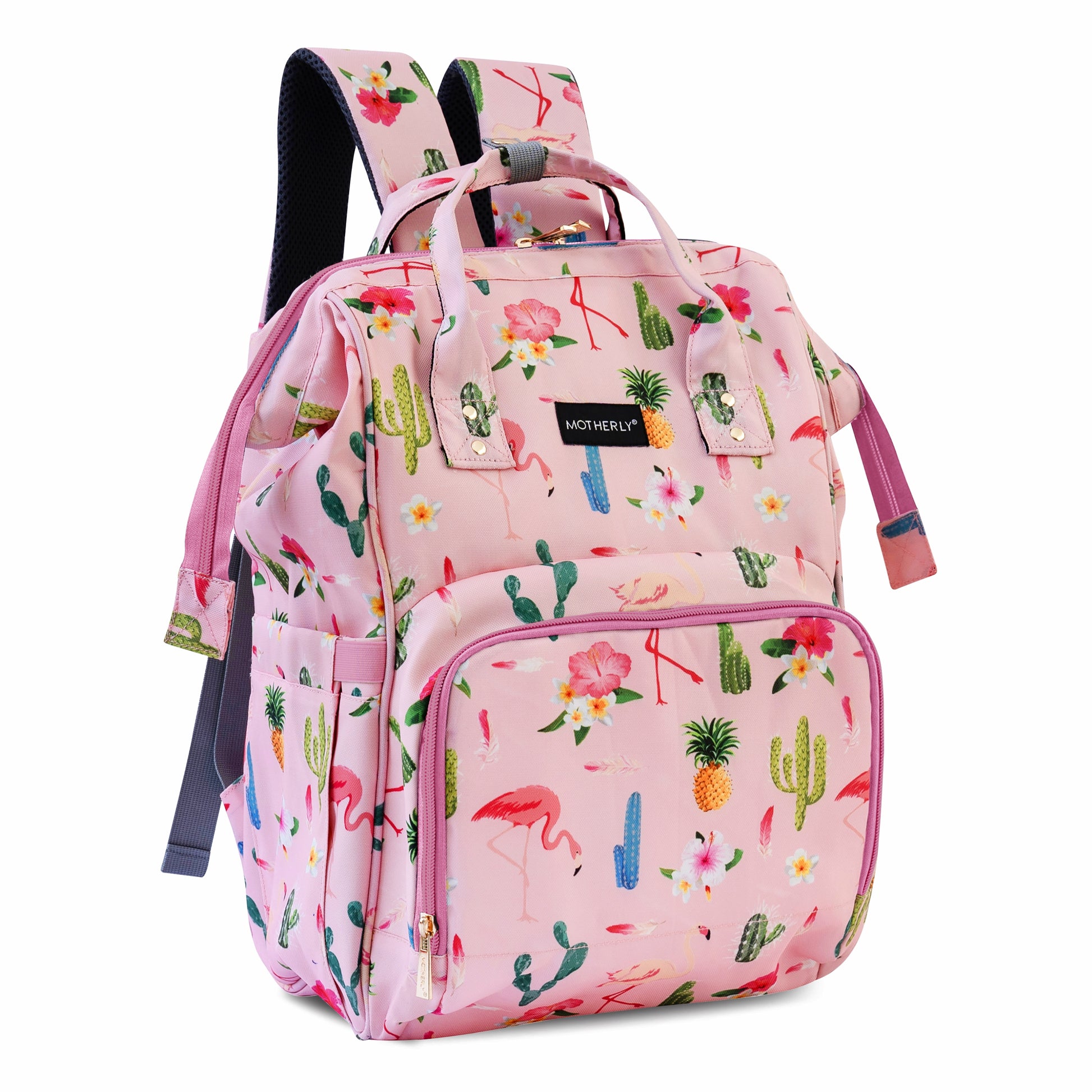 Motherly Elegant Diaper Bag for Mothers for Travel, Maternity Bag for Newborn Baby, Mothers Travelling Bag, Multipocket Water Resistant Baby Bag, Hospital Bag for Moms with Warranty