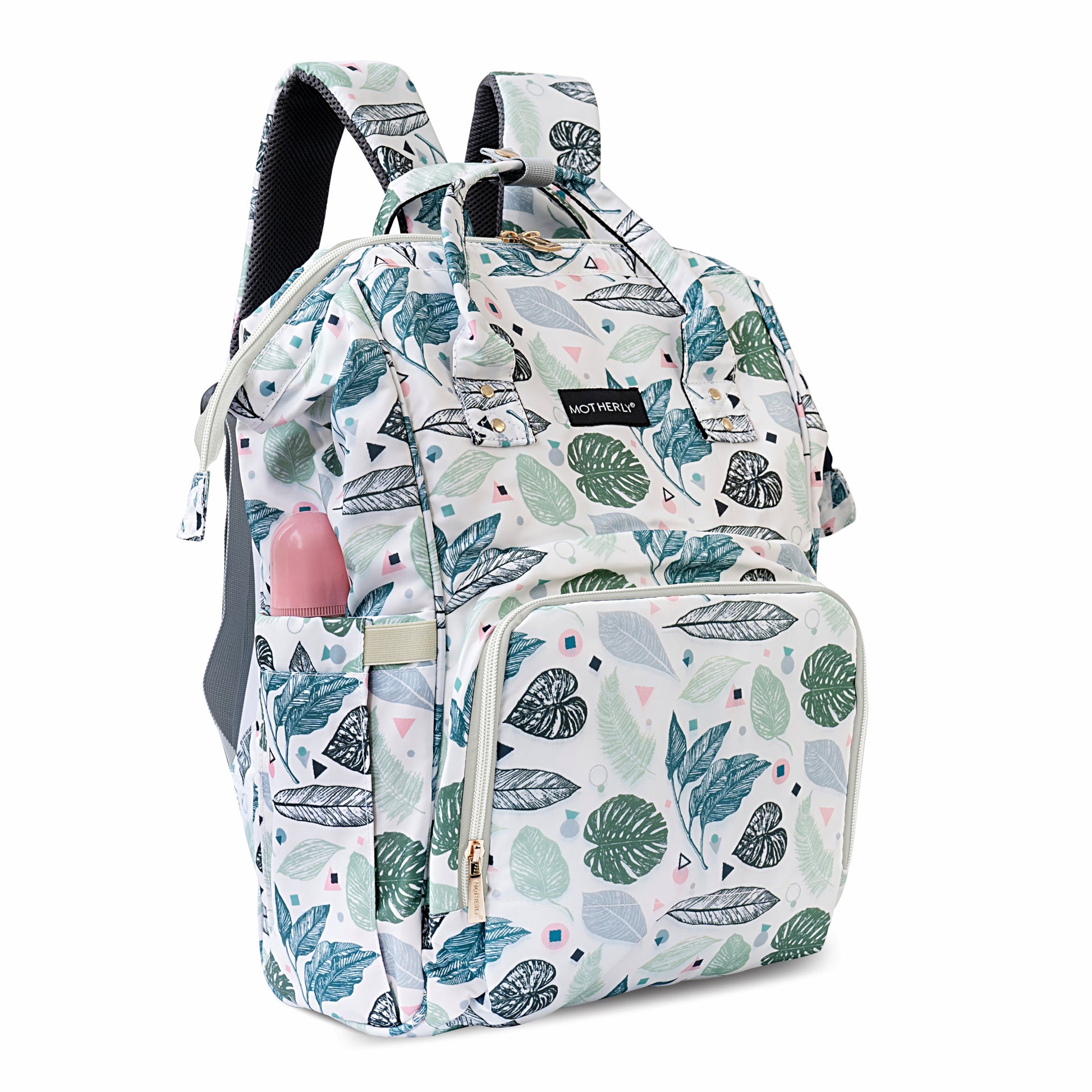 Motherly Elegant Diaper Bag for Mothers for Travel, Maternity Bag for Newborn Baby, Mothers Travelling Bag, Multipocket Water Resistant Baby Bag, Hospital Bag for Moms with Warranty