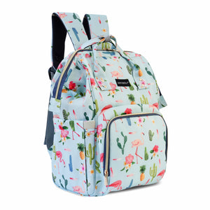 Motherly Elegant Diaper Bag for Mothers for Travel, Maternity Bag for Newborn Baby, Mothers Travelling Bag, Multipocket Water Resistant Baby Bag, Hospital Bag for Moms with Warranty (Unicorn Pink) - Cactus Light Green