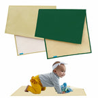 Motherly Premium Baby Mat Combo for Diaper Change and Oil Massage, Diaper Changing Mat & Massage Mat, Reusable Portable Changing Pad, Bed Protector Sleeping Mattress for Boys & Girls - MOTHERLY