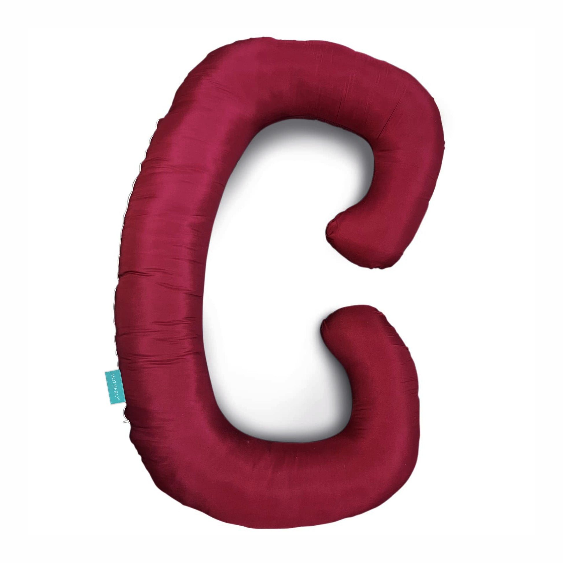 Motherly Maternity Pillows for Pregnancy Sleeping | Maternity Pillow for Pregnant Women (Dark Pink) - MOTHERLY