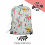 Motherly Kindergarten Backpack, Daycare Bags for Kids, Creche Bag Backpack Casual Backpack Picnic Bag for Kids, Unisex School Bag for Boys & Girls with Free Pencil Stationery Pouch (16 Inch) - MOTHERLY