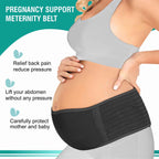 Motherly Maternity Belly Support Belt (Pre-Pregnancy-Type1, Grey, Free Size)