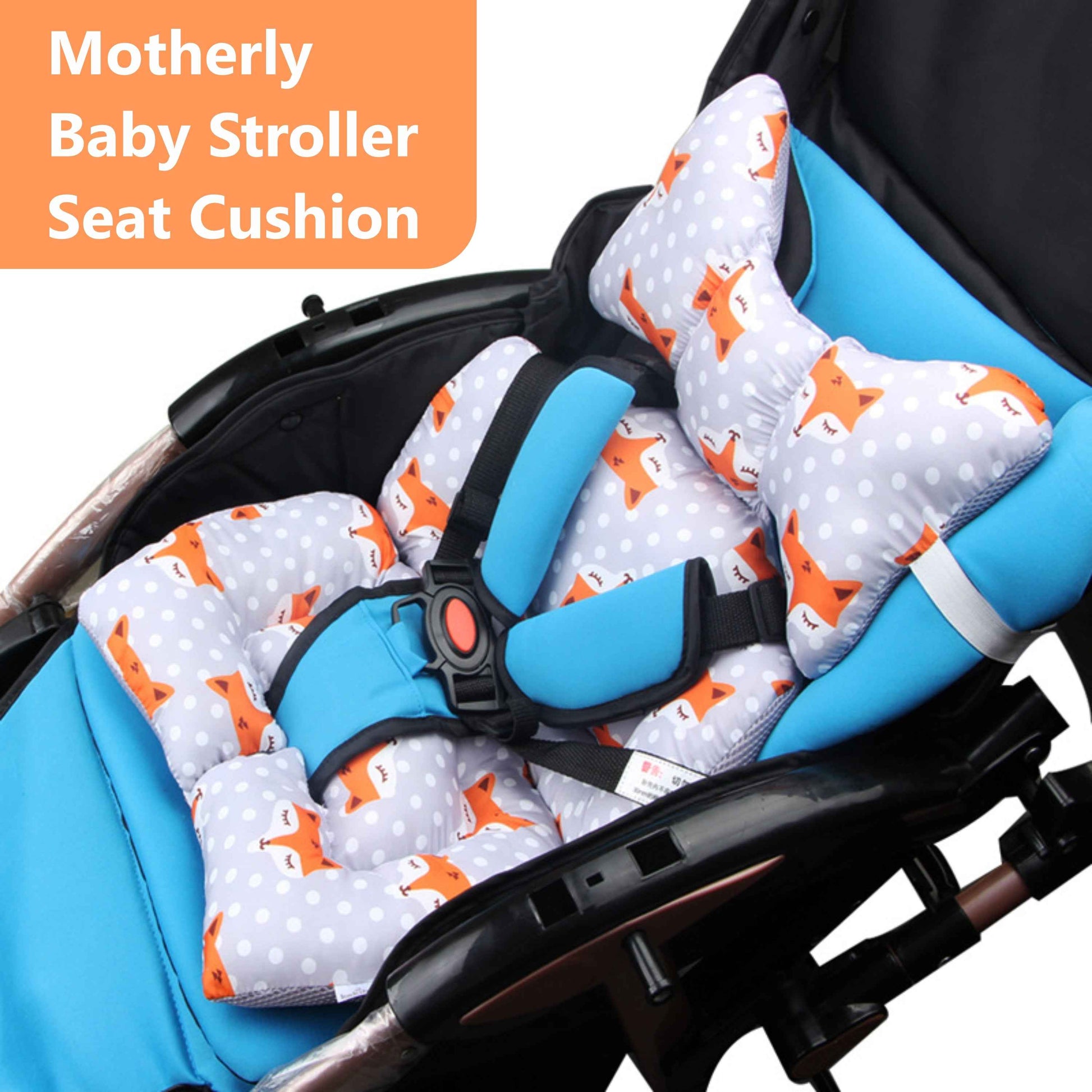 Starry Sky Baby Stroller Seat Cushion - Fox