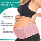 Motherly Maternity Belly Support Belt (Pre-Pregnancy-Type1, Grey, Free Size)