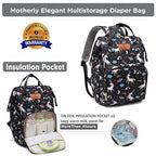 Motherly Elegant Diaper Bag for Moms – Water-Resistant Maternity & Travel Bag with Multiple Pockets & Warranty