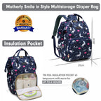 Motherly Elegant Diaper Bag for Mothers for Travel, Maternity Bag for Newborn Baby, Mothers Travelling Bag, Multipocket Water Resistant Baby Bag, Hospital Bag for Moms with Warranty - MOTHERLY