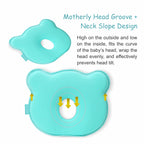 Baby Head Support Pillow Gentle Ergonomic and Comforting Design - MOTHERLY