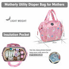Motherly Mini Diaper Bag for Mothers | Small Diaper handbag for mom for travel - MOTHERLY