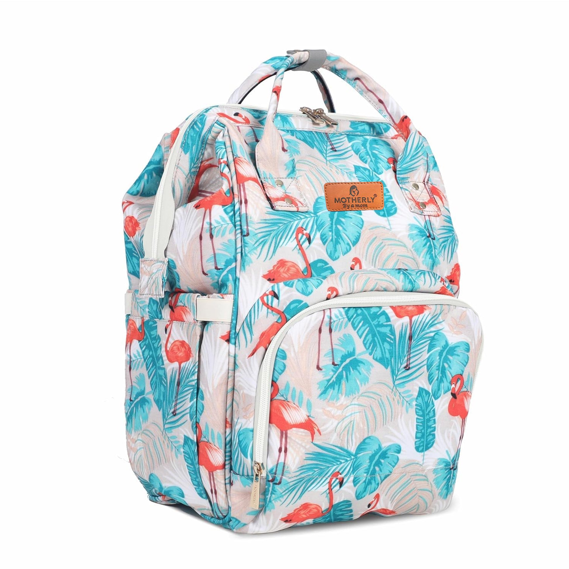 Motherly Elegant Diaper Bag for Moms – Water-Resistant Maternity & Travel Bag with Multiple Pockets & Warranty