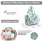 Motherly Mini Diaper Bag for Mothers | Small Diaper handbag for mom for travel - MOTHERLY
