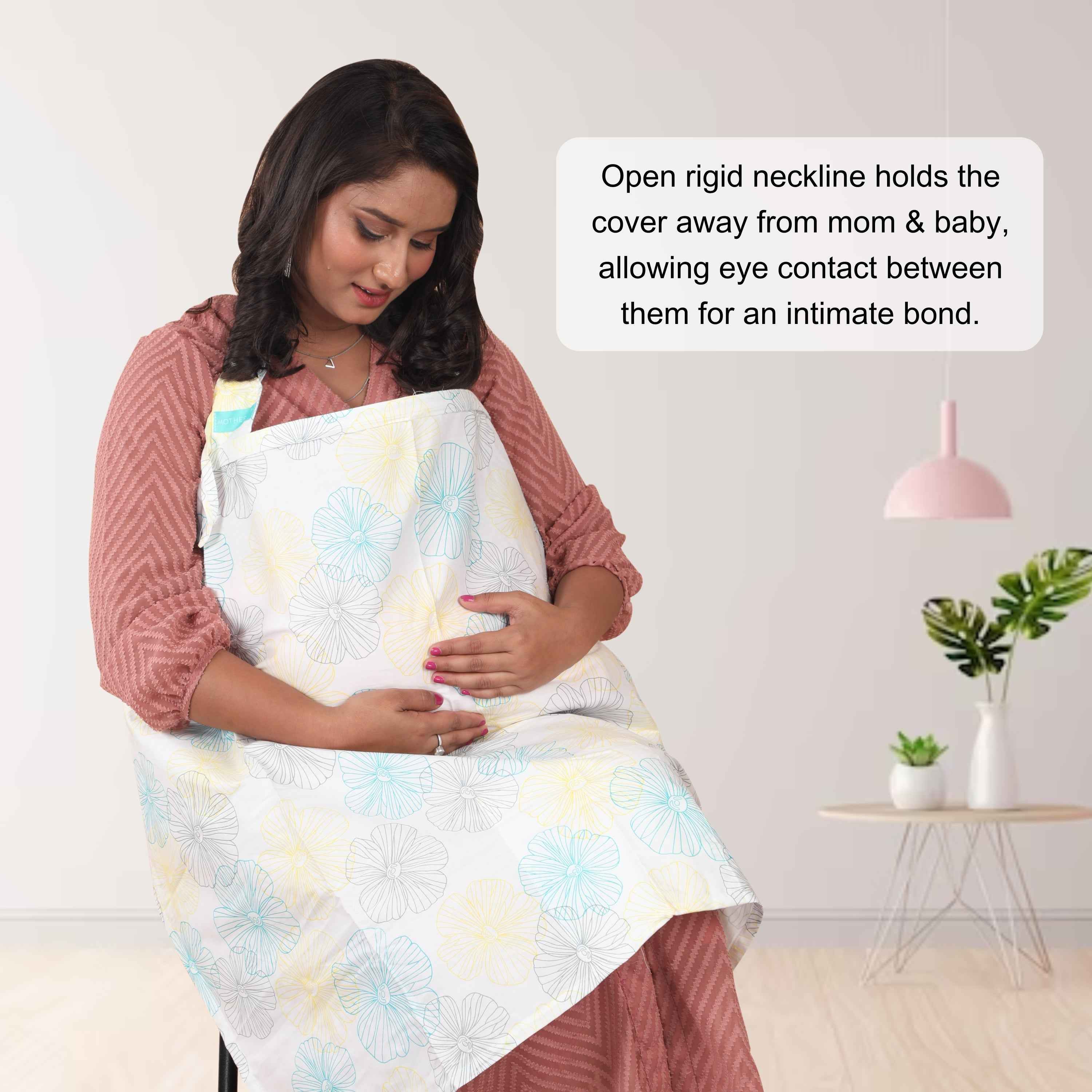 Care Cave Nursing Scarf - Pattern-011