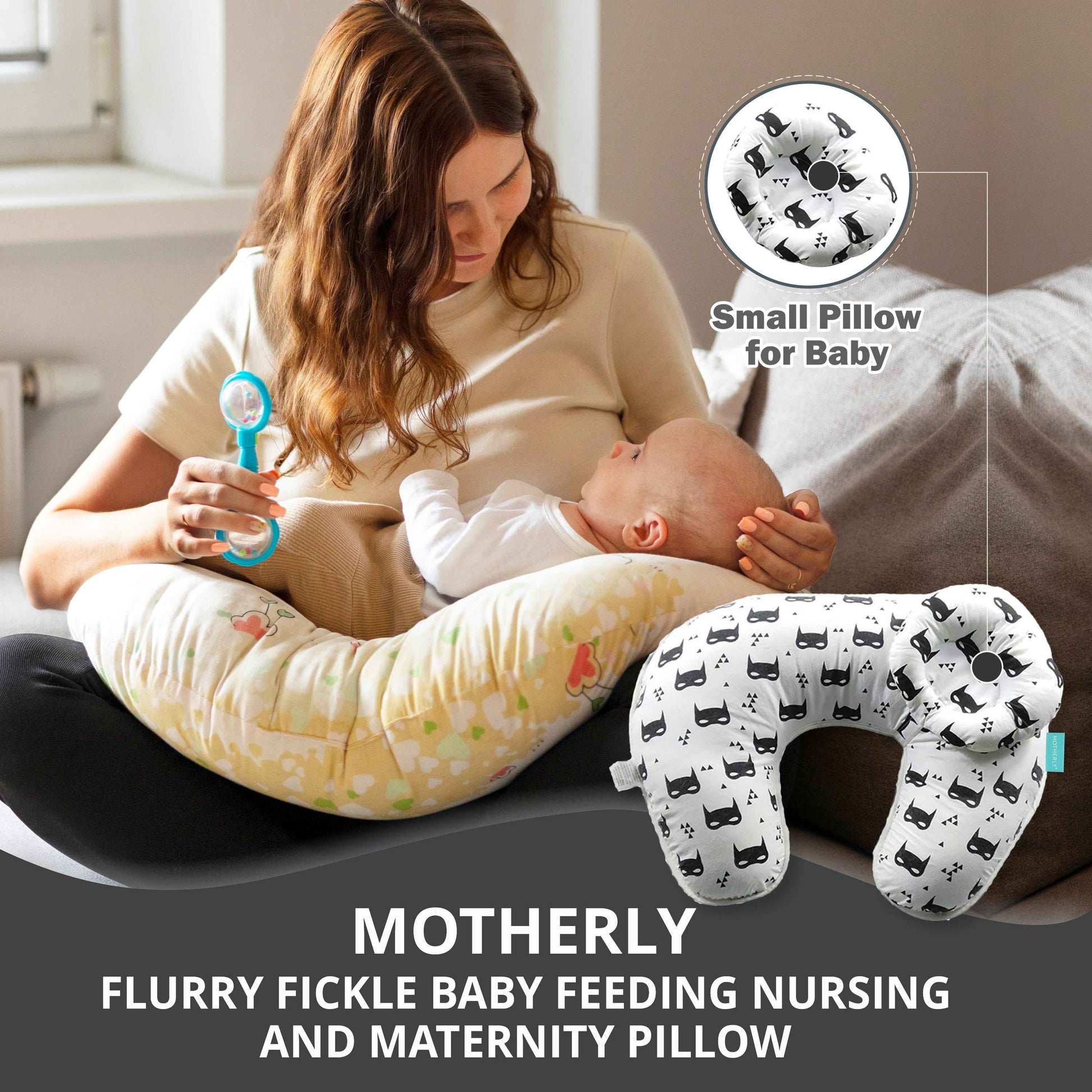 Flurry Fickle Baby Feeding Nursing (Black Cat)