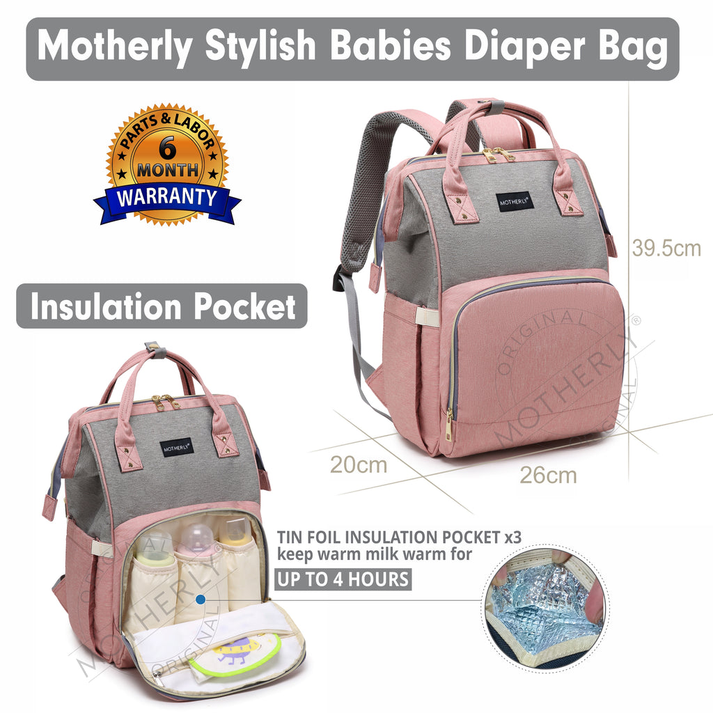 Motherly Happy Travels Diaper Bag - MOTHERLY