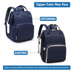 Motherly League Solid Color Diaper Bag for Mothers for Travel, Maternity Bag for Newborn Baby, Mother Travelling Bag, Multiple Pocket Water Resistant Hospital Bag for moms with Warranty - MOTHERLY