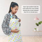 Motherly Nursing Breastfeeding Cover Scarf Cloth- Breast Feeding shawl - MOTHERLY