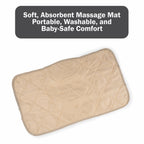 Motherly Oil Massage Mat for Newborn Baby, Reusable & Washable Portable Massage Pad (72 x 42 cm, 0-12 Months) - MOTHERLY