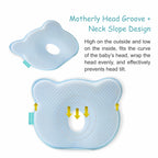 Baby Head Support Pillow Gentle Ergonomic and Comforting Design - MOTHERLY