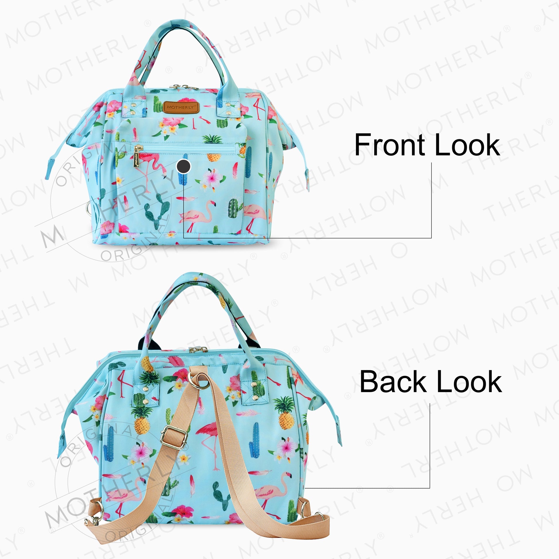 Motherly Nano Diaper Bag for Mothers | Small Diaper handbag for mom for Travel