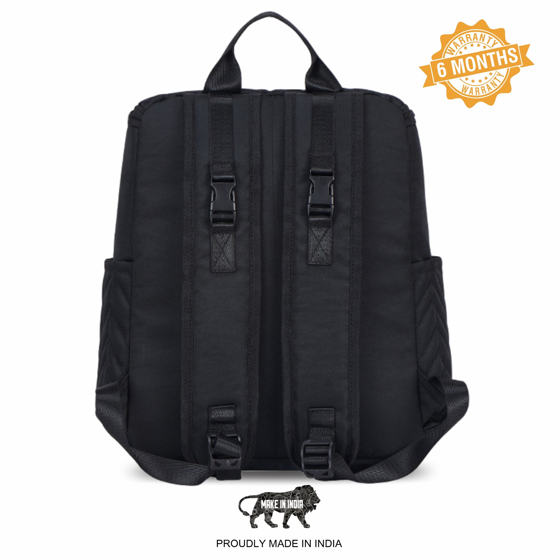Motherly Baby Diaper Bag for Mothers specious and large travel diaper bags for Mom for travel |6 Month Warranty |(Black) - MOTHERLY
