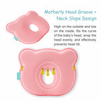 Baby Head Support Pillow Gentle Ergonomic and Comforting Design - MOTHERLY