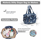 Motherly Mini Diaper Bag for Mothers | Small Diaper handbag for mom for travel - MOTHERLY
