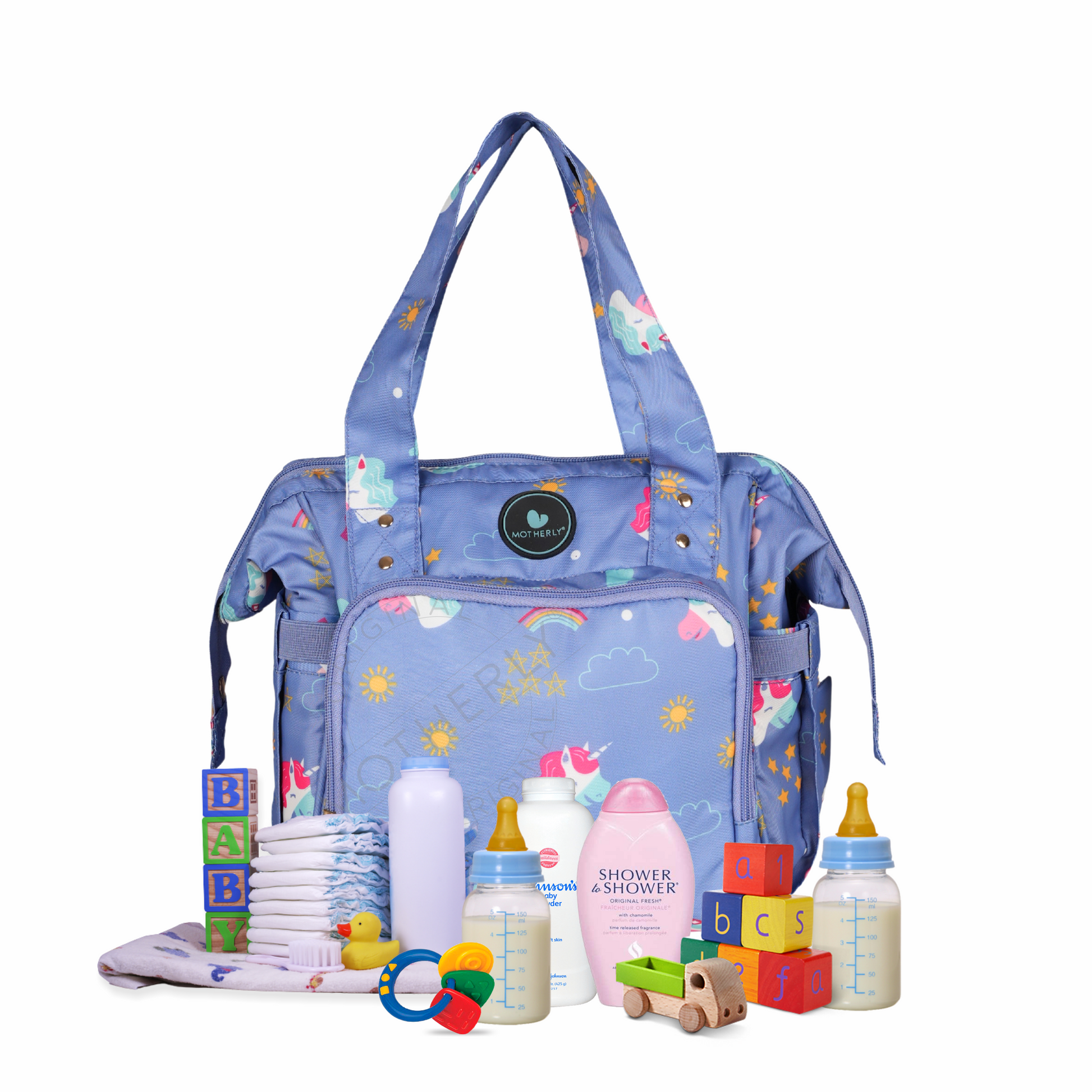 Motherly Mini Diaper Bag for Mothers | Small Diaper handbag for mom for travel - MOTHERLY