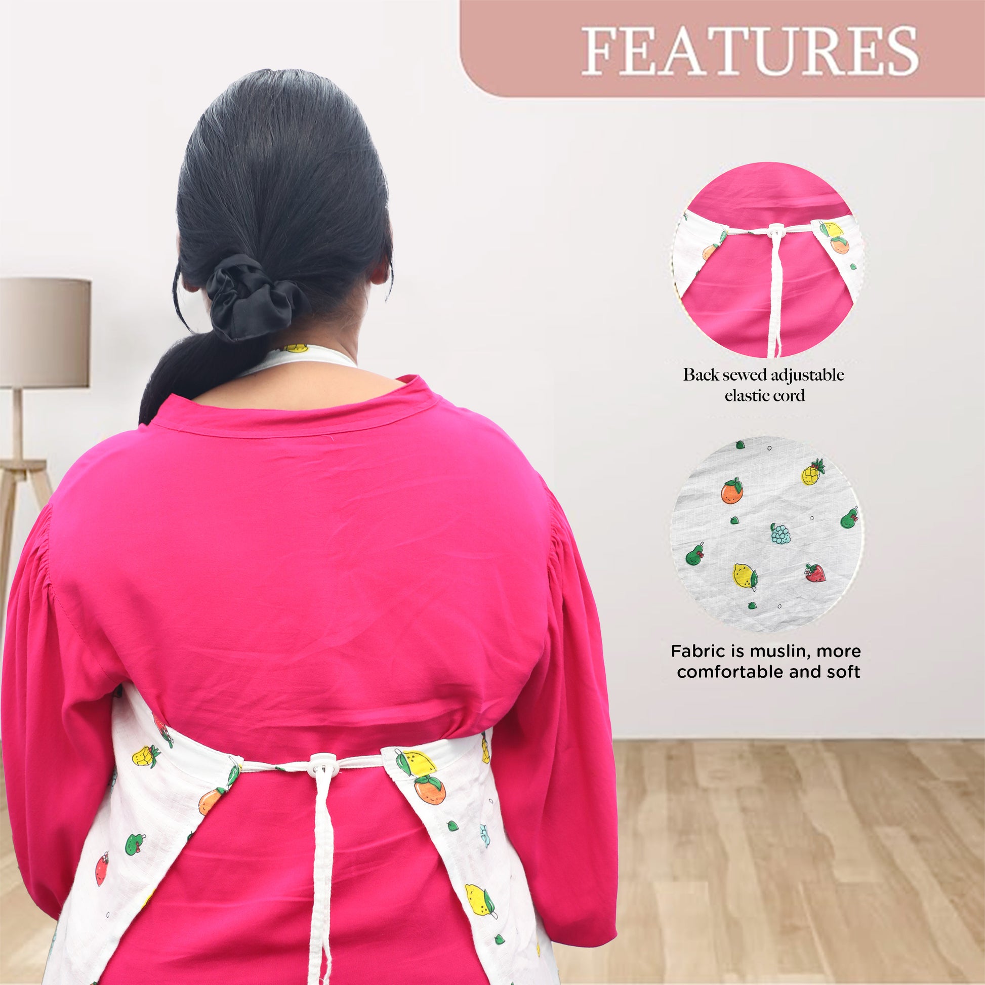Motherly Nursing Breastfeeding Cover Scarf Cloth- Breast Feeding shawl